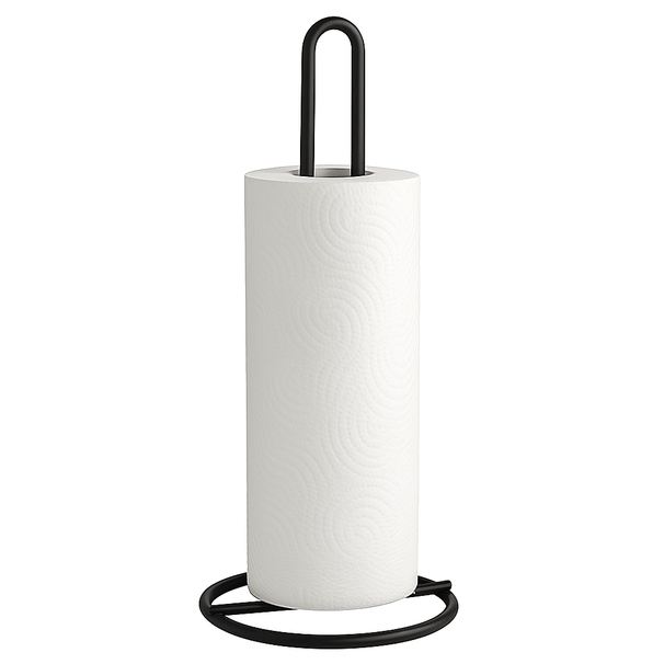 Portarrollos de cocina Cookinglife Negro 32 cm