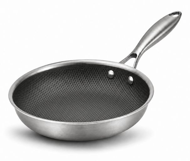 Sartén Cookinglife HexaCook - Sartén híbrida ø 24 cm - ANTIADHERENTE - apta para todas las fuentes de calor - recubrimiento antiadherente cerámico
