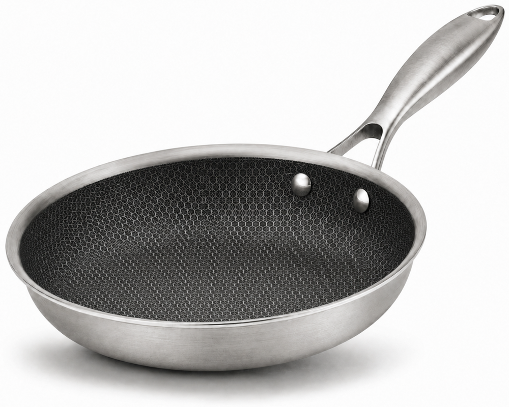 Sartén Cookinglife HexaCook - Sartén híbrida ø 28 cm - ANTIADHERENTE - apta para todas las fuentes de calor - recubrimiento antiadherente cerámico