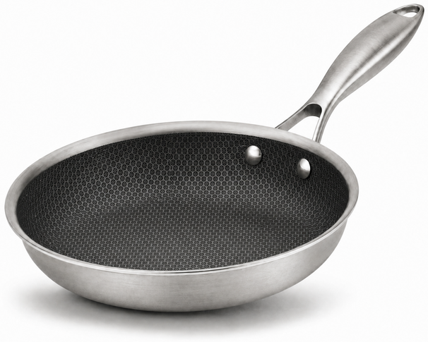 Sartén Cookinglife HexaCook - Sartén híbrida ø 28 cm - ANTIADHERENTE - apta para todas las fuentes de calor - recubrimiento antiadherente cerámico