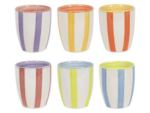 Cookinglife Serviesset Summer Vibes 24-delig / 6 personas - 6 platos de cena, 6 platos de desayuno, 6 cuencos y 6 tazas