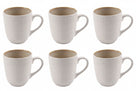 Cookinglife Mugs Nola Sand 350 ml - 6 pieces