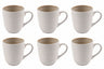 Cookinglife Mugs Nola Sand 350 ml - 6 pieces
