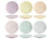 Cookinglife Side Plates / Dessert Plates Spring Vibes Ø 19 cm - 6 Pieces