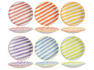 Cookinglife Side Plates / Dessert Plates Summer Vibes ø 19 cm - 6 Pieces