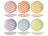 Cookinglife Side Plates / Dessert Plates Summer Vibes ø 19 cm - 6 Pieces