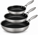 Cookinglife Set de Sartenes HexaCook Antiadherente 20/24/28cm - 3 piezas