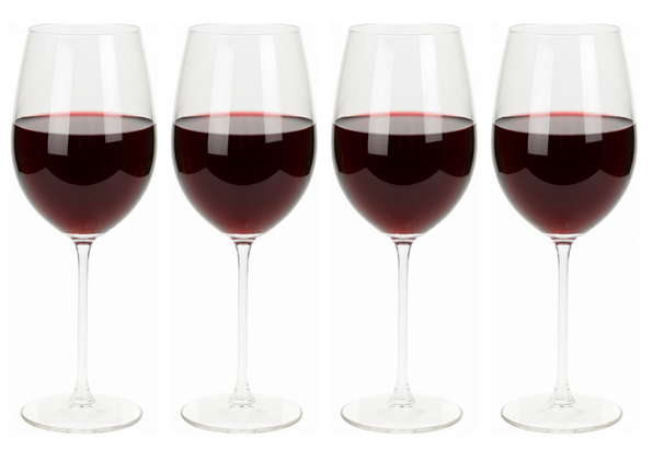 Copas de vino tinto Cookinglife Solare 540 ml - 4 piezas
