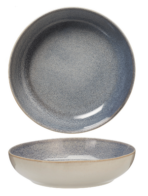 Cookinglife Platos Profundos / para Pasta Serene Blue ø 23 cm - Cerámica - 4 piezas