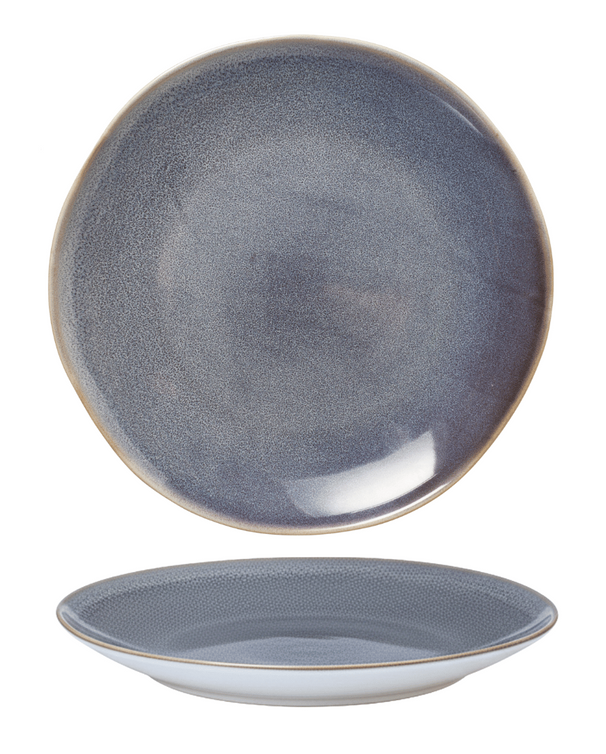 Cookinglife Side Plates / Dessert Plates Serene Blue Ø 20 cm - Pottery - 4 pieces