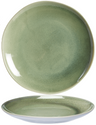 Cookinglife Dinner Plates Serene Green ø 28 cm - Pottery - 4 Pieces