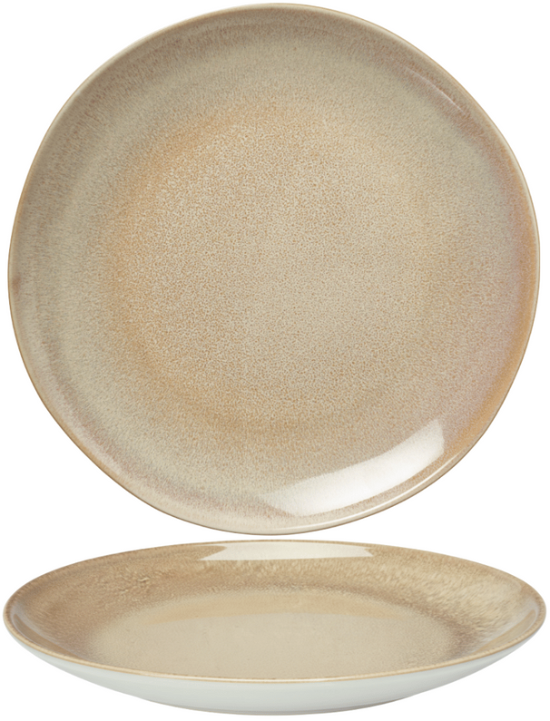 Cookinglife Dinner Plates Serene Sand ø 28 cm - Pottery - 4 pieces
