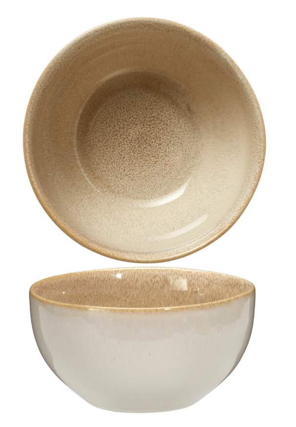 Cookinglife Soup Bowls / Bowls Serene Sand ø 14 cm - Pottery - 4 pieces