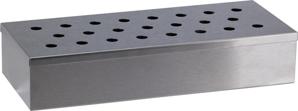 Cookinglife Smoker Box Fire & Flavour Stainless Steel 25 cm - Smoker box for BBQ and Grill