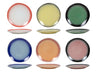 Studio Tavola Breakfast Plates / Dessert Plates Fire ø 20 cm - 6 pieces