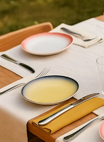Platos para desayuno / postre Studio Tavola Fire ø 20 cm - 6 unidades