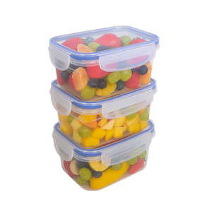 Recipiente hermético Cookinglife Clip & Fresh 430 ml - 13 x 9.5 x 5 cm - 3 unidades