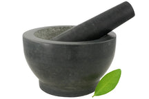 Cookinglife mortar Granite - Black - ø 18 cm