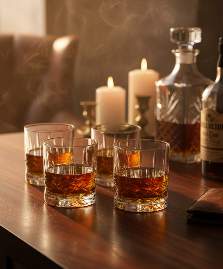 Vasos de whisky / vasos de agua Cookinglife 350 ml - 4 piezas