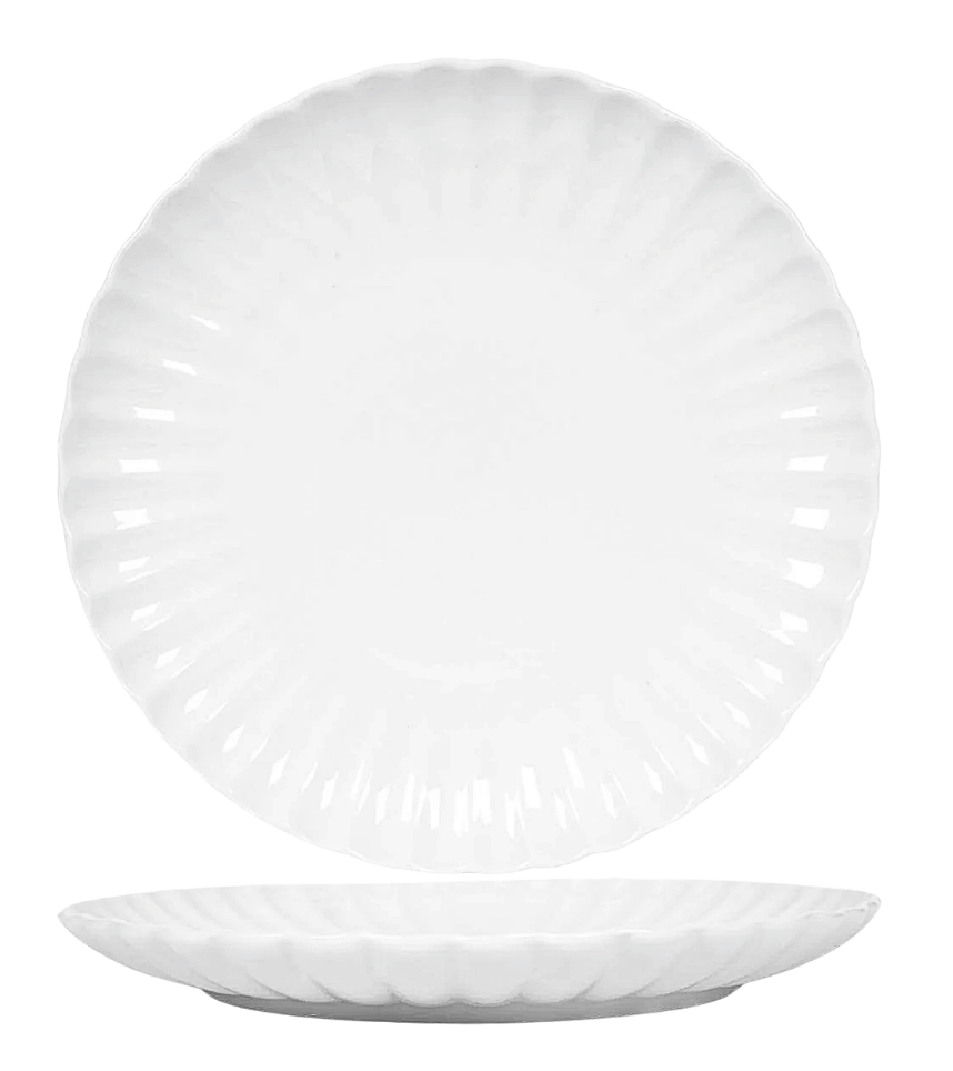 Cookinglife Platos para desayuno / Platos para postre Cardida Blanco roto ø 19.5 cm - 6 piezas