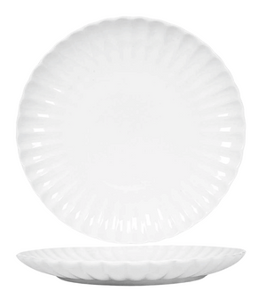 Cookinglife Platos para desayuno / Platos para postre Cardida Blanco roto ø 19.5 cm - 6 piezas