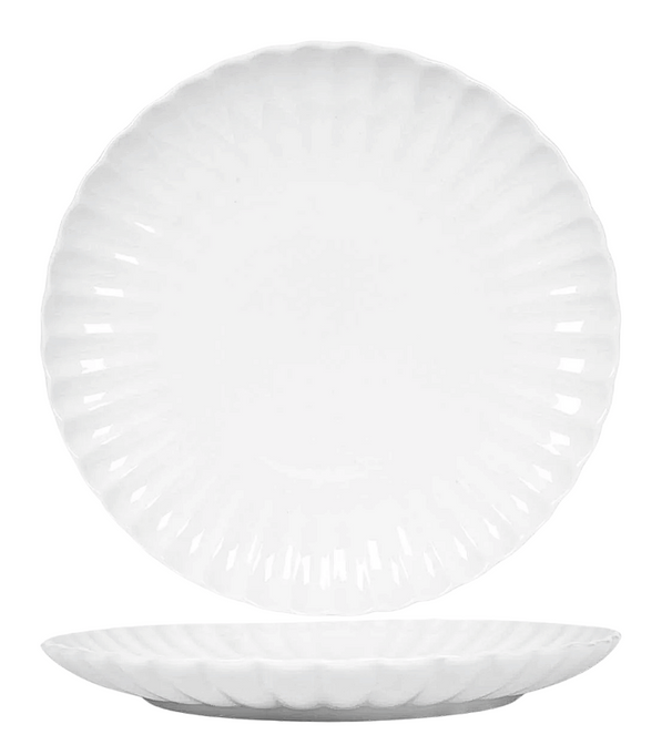 Cookinglife Platos para desayuno / Platos para postre Cardida Blanco roto ø 19.5 cm - 6 piezas