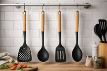 WMF juego de ollas Compact Cuisine 5 piezas incluyendo GRATIS Cookinglife utensilios de cocina set - olla ø 16, 16, 20 y 20 cm y cazo ø 14 cm