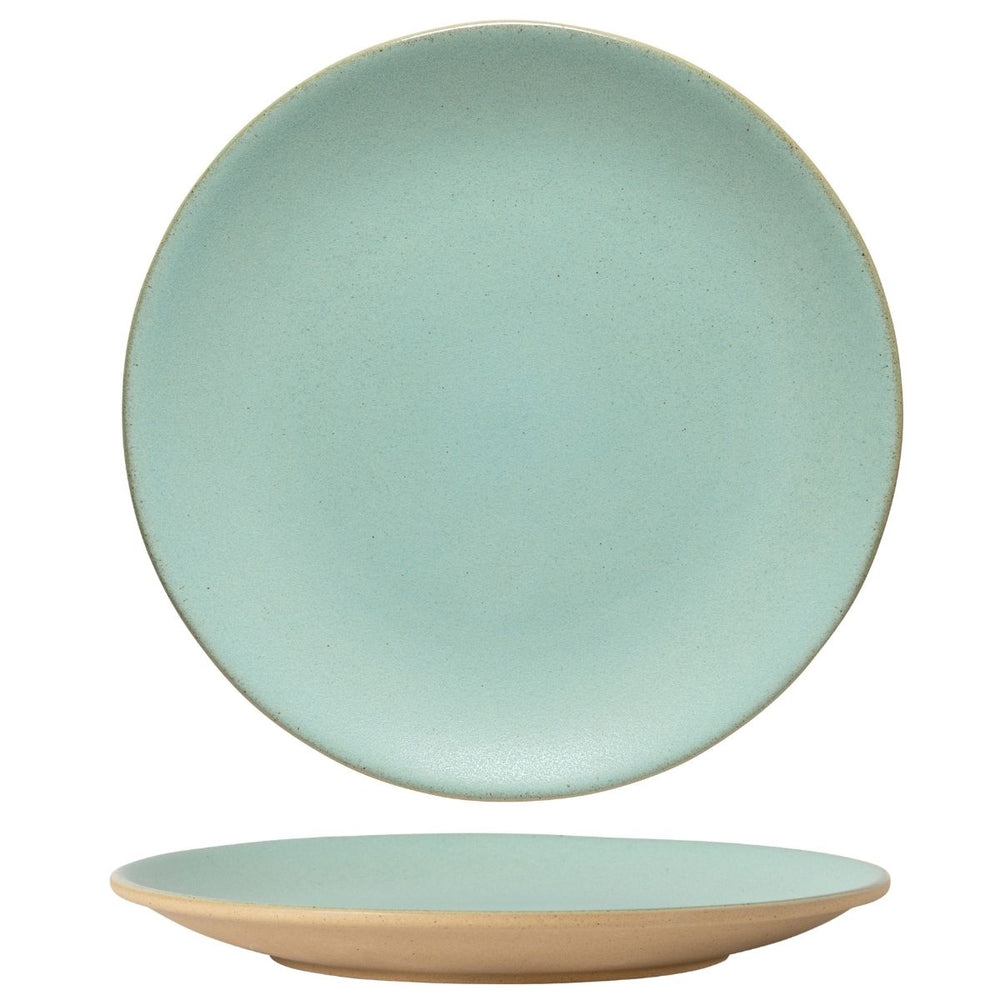 Costa Nova Platos de Cena Arenito Aqua ø 28 cm - 6 piezas