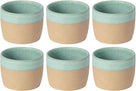 Costa Nova Cups Arenito Aqua 360 ml - Set of 6