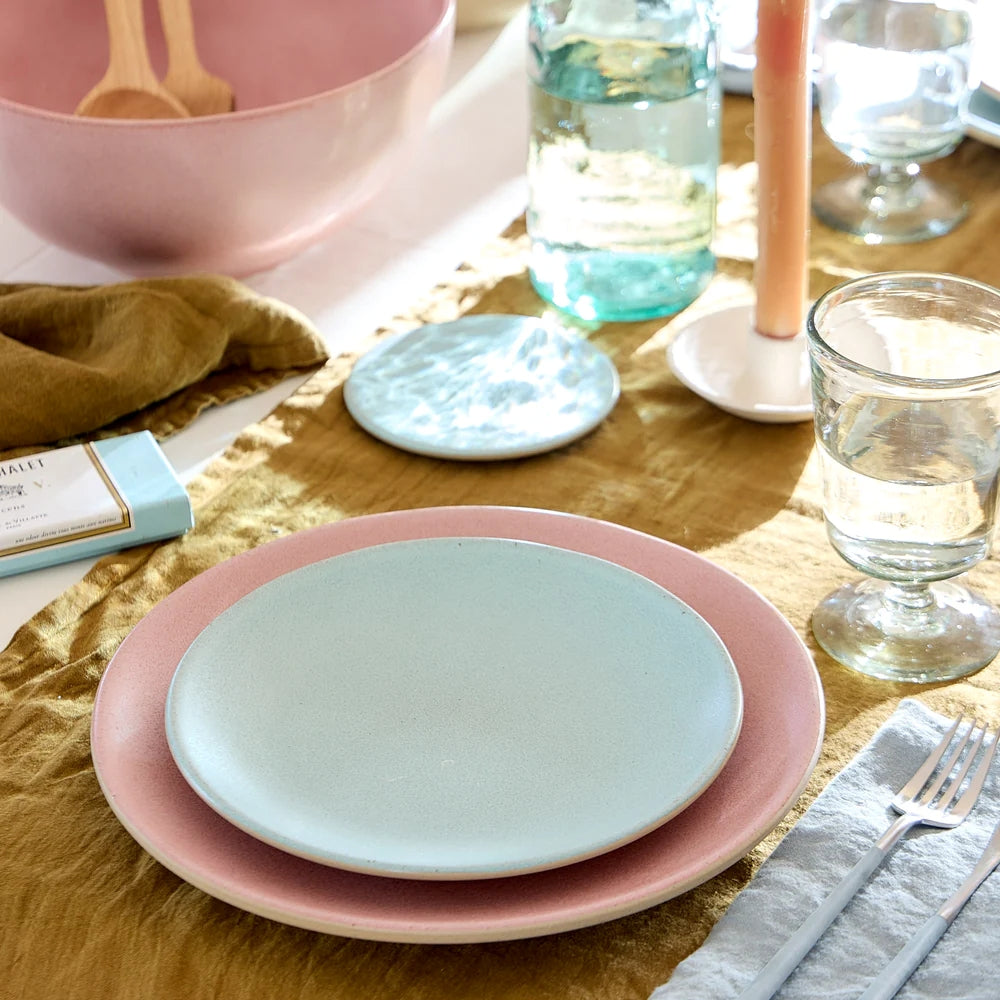 Costa Nova Platos de Cena Arenito Mauve Rose ø 28 cm - 6 piezas