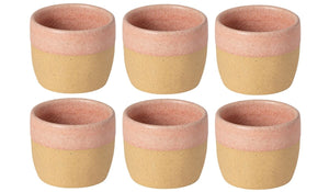 Costa Nova Coffee Cups Arenito Mauve Rose 200 ml - 6 pieces