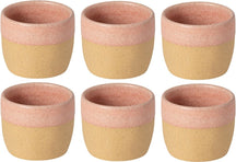 Costa Nova Tazas Arenito Mauve Rose 360 ml - 6 unidades