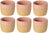 Costa Nova Tazas Arenito Mauve Rose 360 ml - 6 unidades