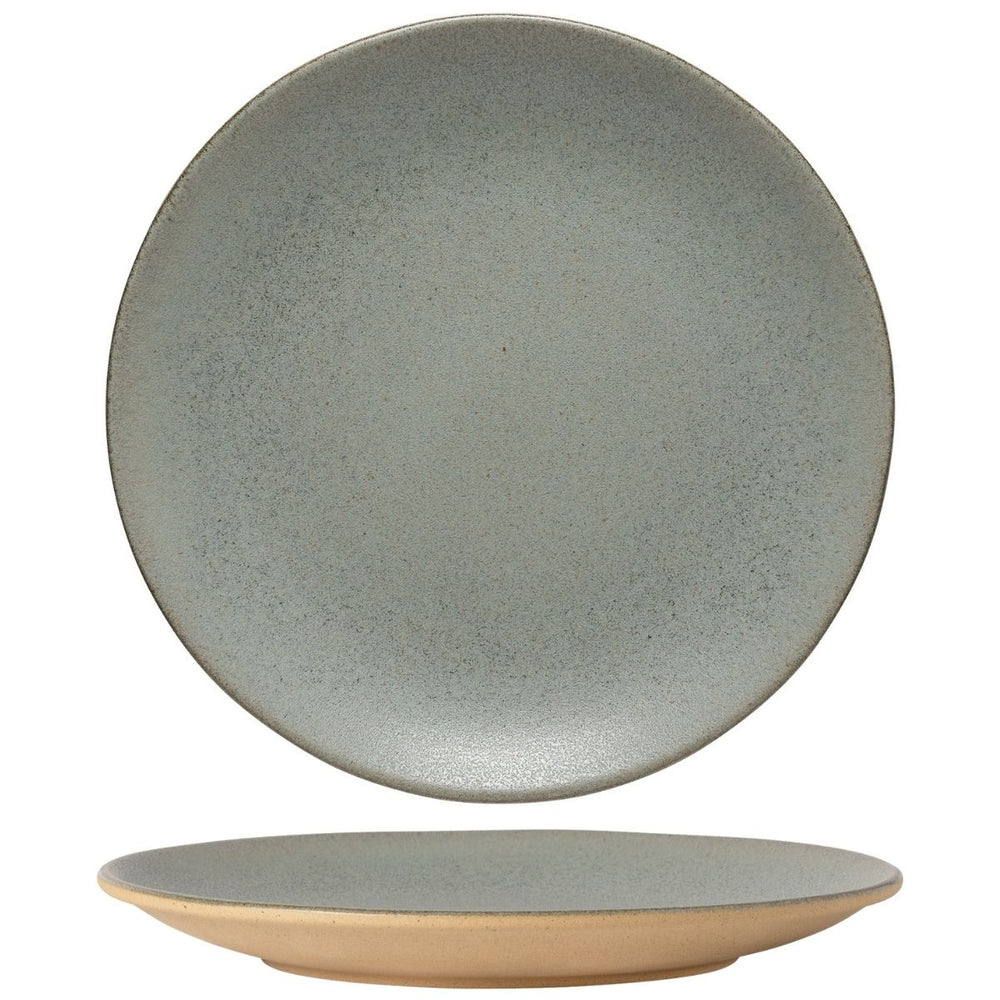 Costa Nova Platos de Cena Arenito Sage Green ø 28 cm - 6 piezas