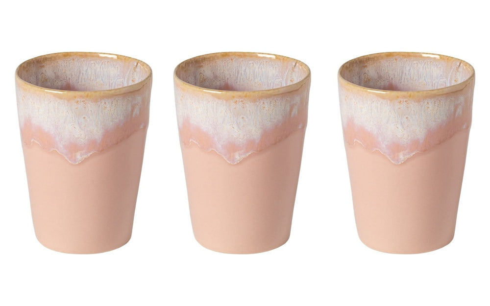 Costa Nova Tazas Grespresso Rosa Suave 375 ml - 3 unidades