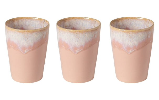Costa Nova Tazas Grespresso Rosa Suave 375 ml - 3 unidades
