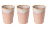 Costa Nova Tazas Grespresso Rosa Suave 375 ml - 3 unidades