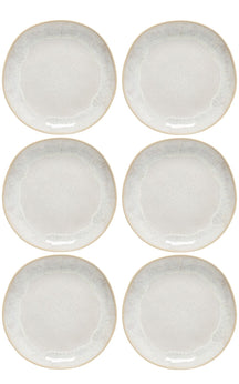 Costa Nova Platos de Cena Casafina Eivissa Arena Beige ø 28 cm - 6 piezas