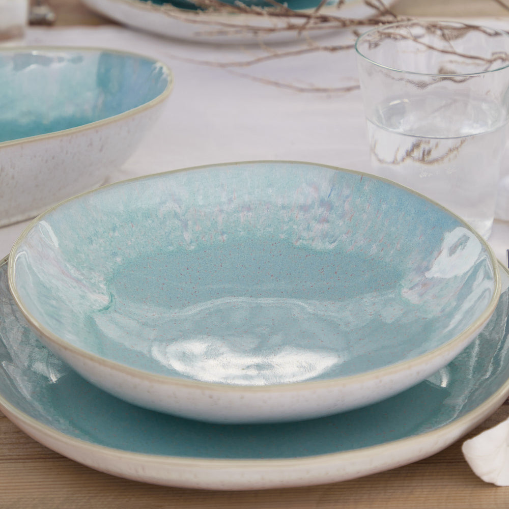 Costa Nova Platos Profundos / Platos de Pasta Casafina Eivissa Sea Blue ø 23 cm - 6 piezas