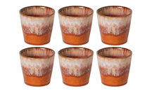 Costa Nova Espresso Cups Casafina Poterie Caramel-Latte 80 ml - Set of 6
