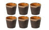 Costa Nova Espresso Cups Casafina Poterie Mocha-Latte 80 ml - Set of 6