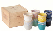 Costa Nova Tazas de Espresso Grespresso Multicolor 80 ml - 8 piezas - Caja de regalo