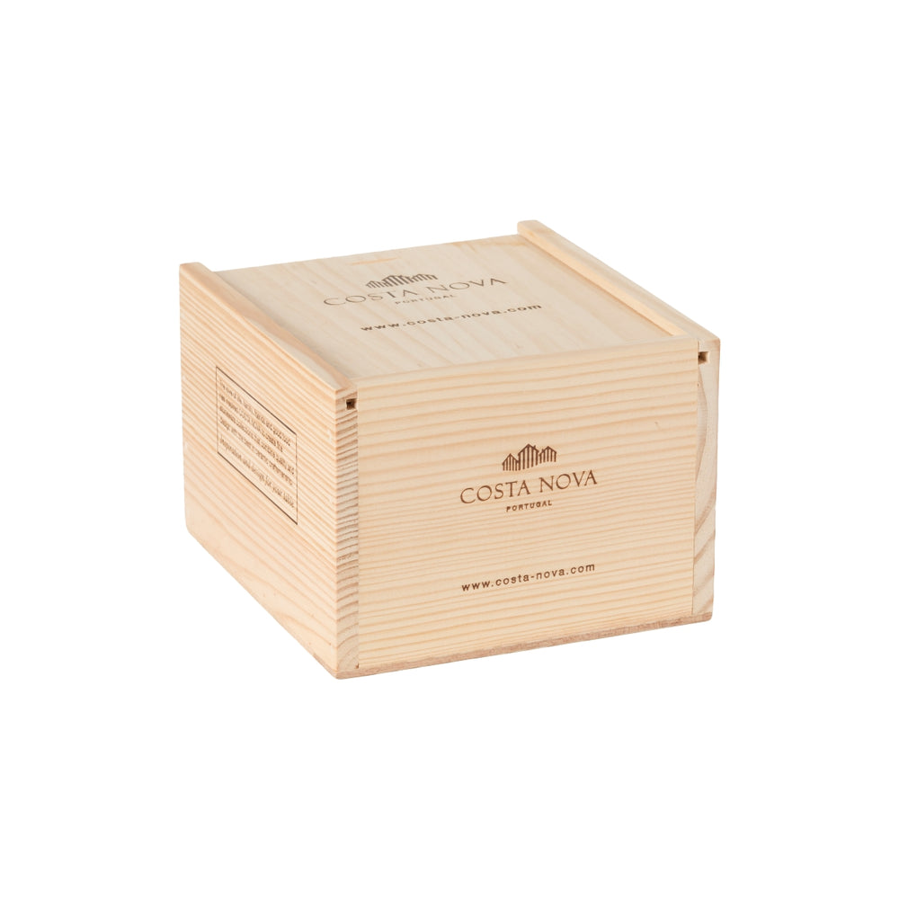 Costa Nova Tazas de Espresso Grespresso Multicolor 80 ml - 8 piezas - Caja de regalo