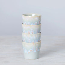 Costa Nova Tazas de Café Grespresso Multicolor 190 ml - 8 piezas - Caja de regalo