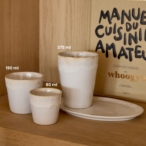 Costa Nova Tazas de Espresso Grespresso White 80 ml - 3 piezas