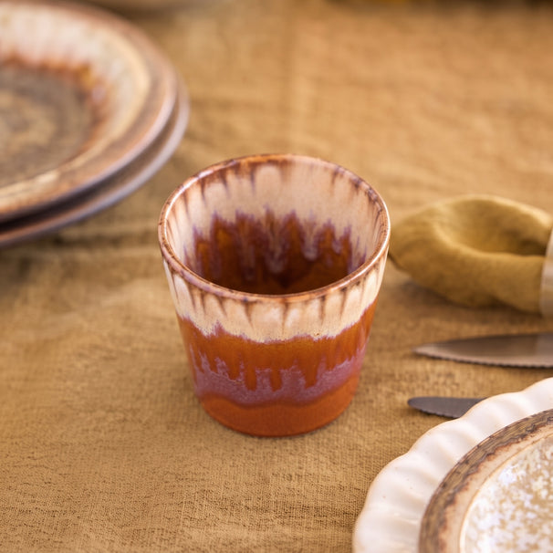 Costa Nova Tazas de café Casafina Poterie Caramel-Latte 190 ml - 6 piezas