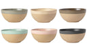 Costa Nova Cuencos / Cuencos Arenito Multicolor ø 16 cm - 6 piezas