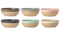Costa Nova Poke Bowls / Cuencos Arenito Multicolor ø 19 cm - 6 piezas