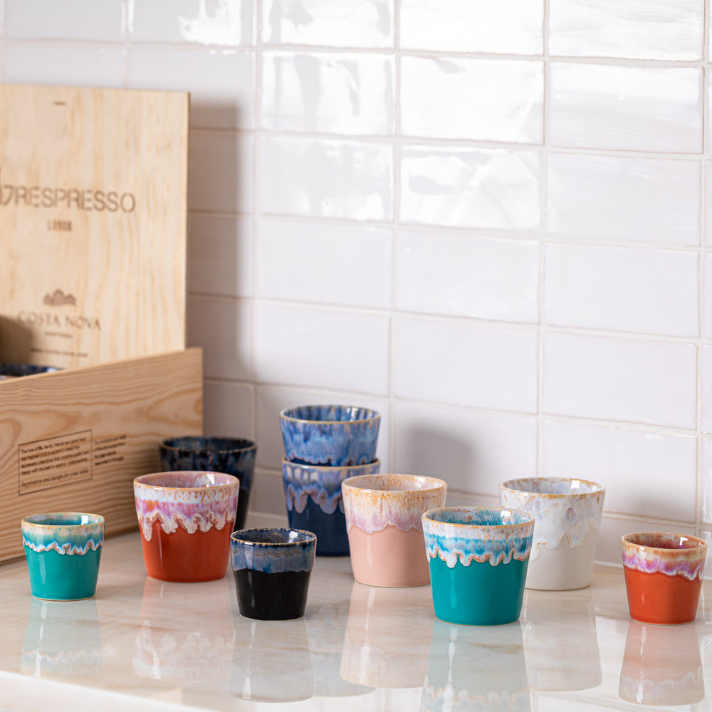 Costa Nova Grespresso Gift box 40 espresso cups 7 cl multicolor