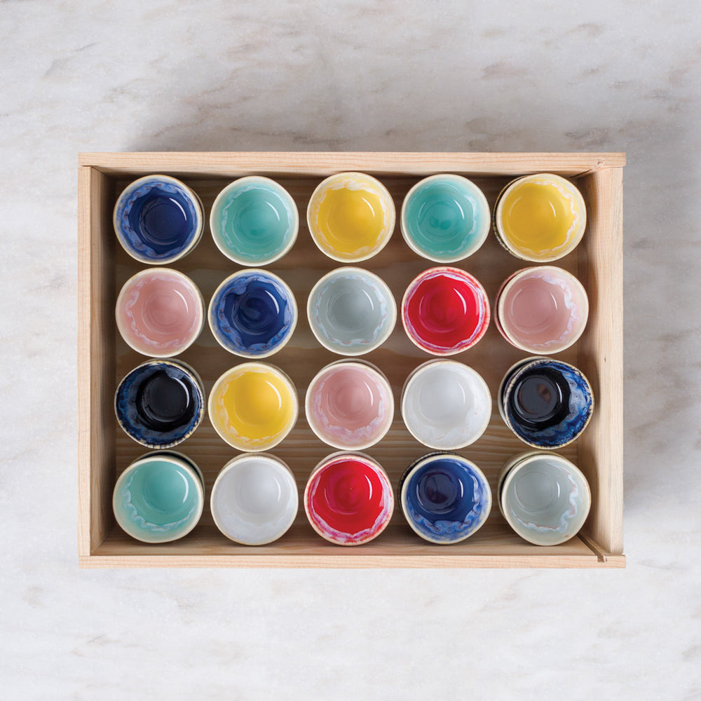 Costa Nova Grespresso Gift box 40 espresso cups 7 cl multicolor